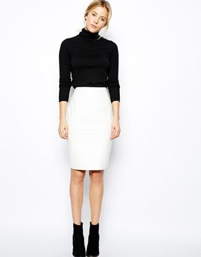 White Leather Skirt – Fit for Summer or Nah? – careyfashion.com