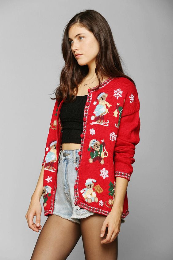 Christmas Cardigan – The Right Way to Wear It