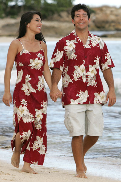 hawaiian shirts and dresses