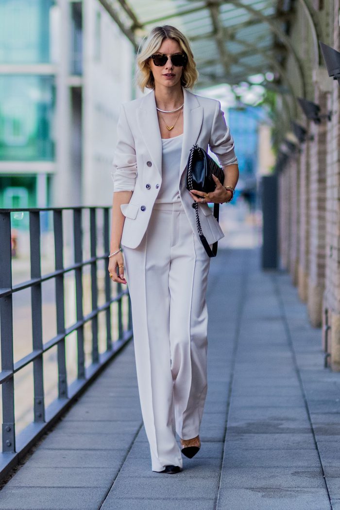 What to wear with a pant suit for women in 2021