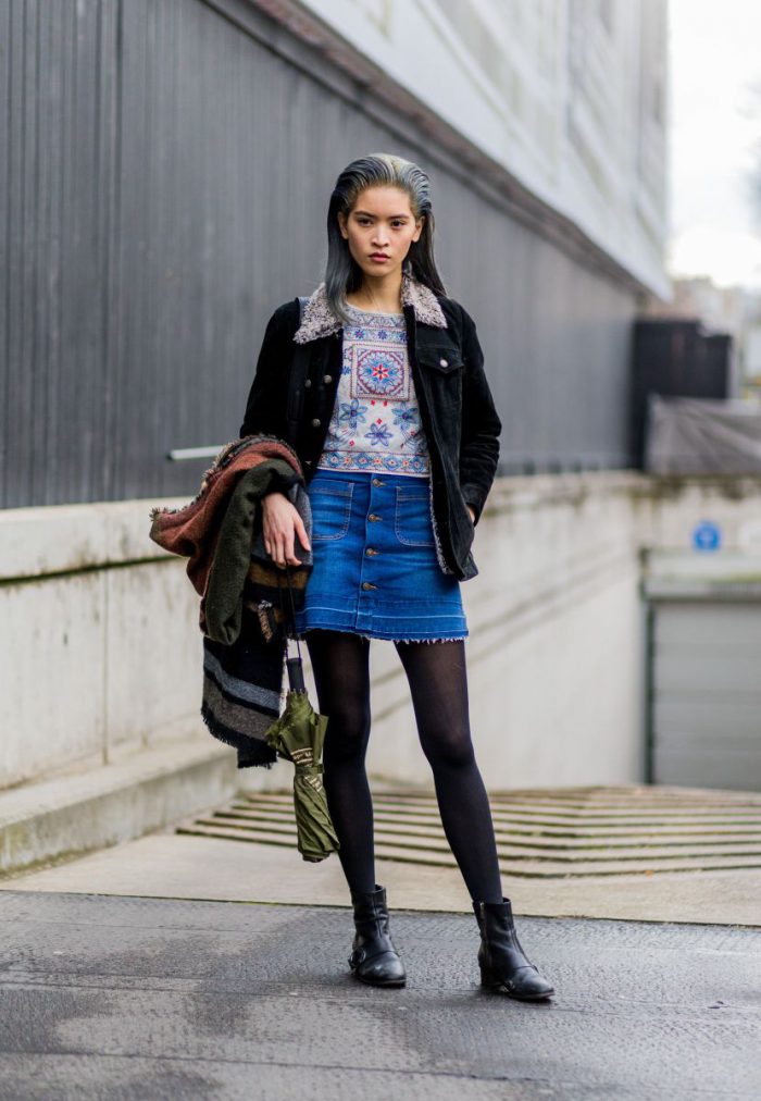 How to Make a Denim Skirt Look Awesome 2021