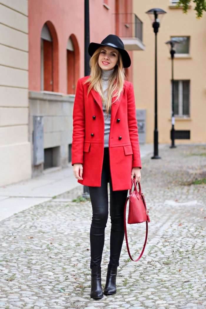 Women red coats best clothes 2021