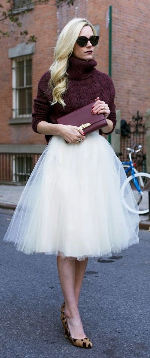 How to Wear Tulle Skirts and Stay Elegant in 2021
