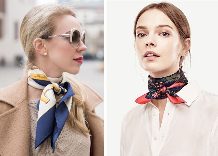 How to wear silk scarves this summer 2021