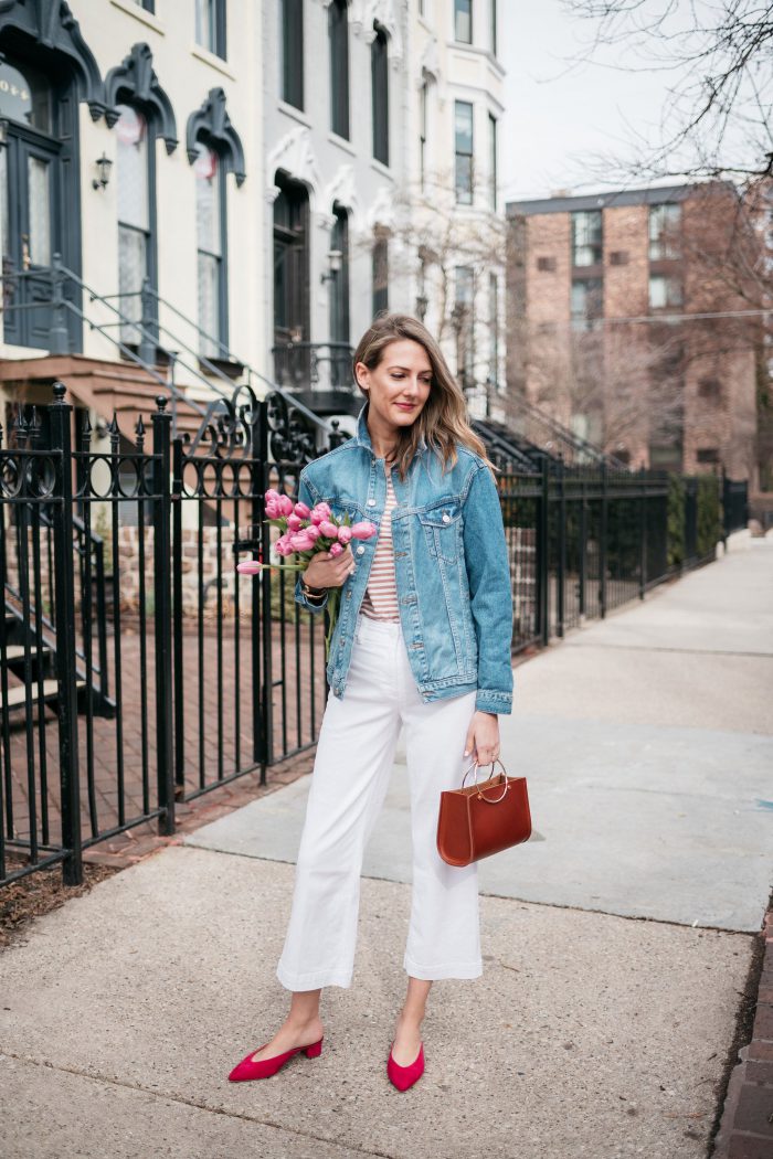 What to wear with white pants this fall 2021