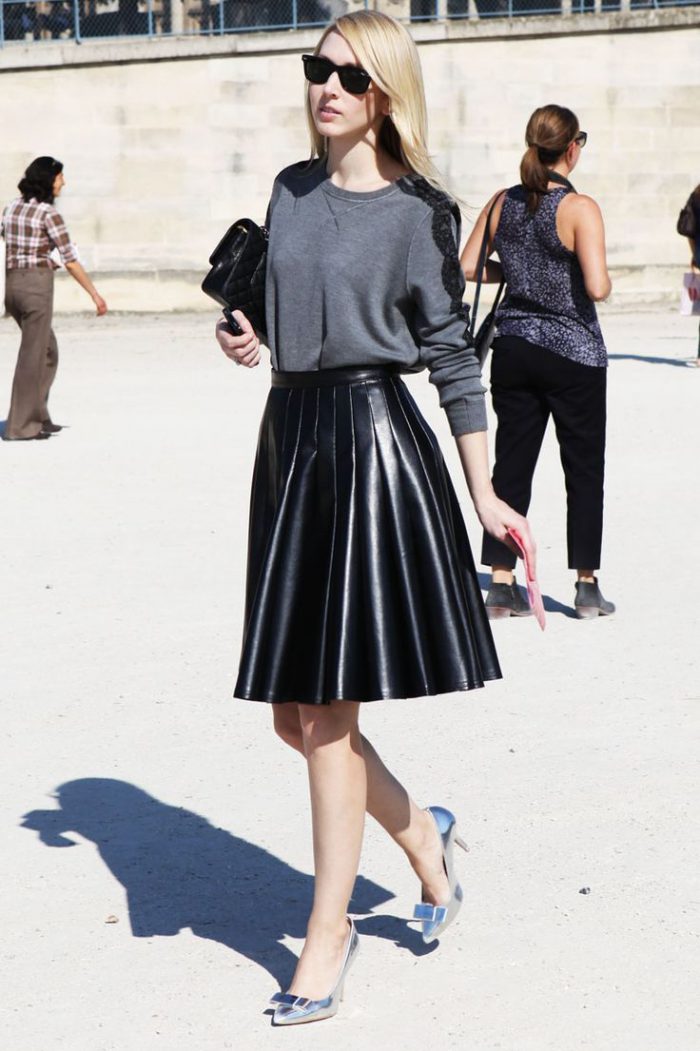 Best ways to wear leather skirts in 2021