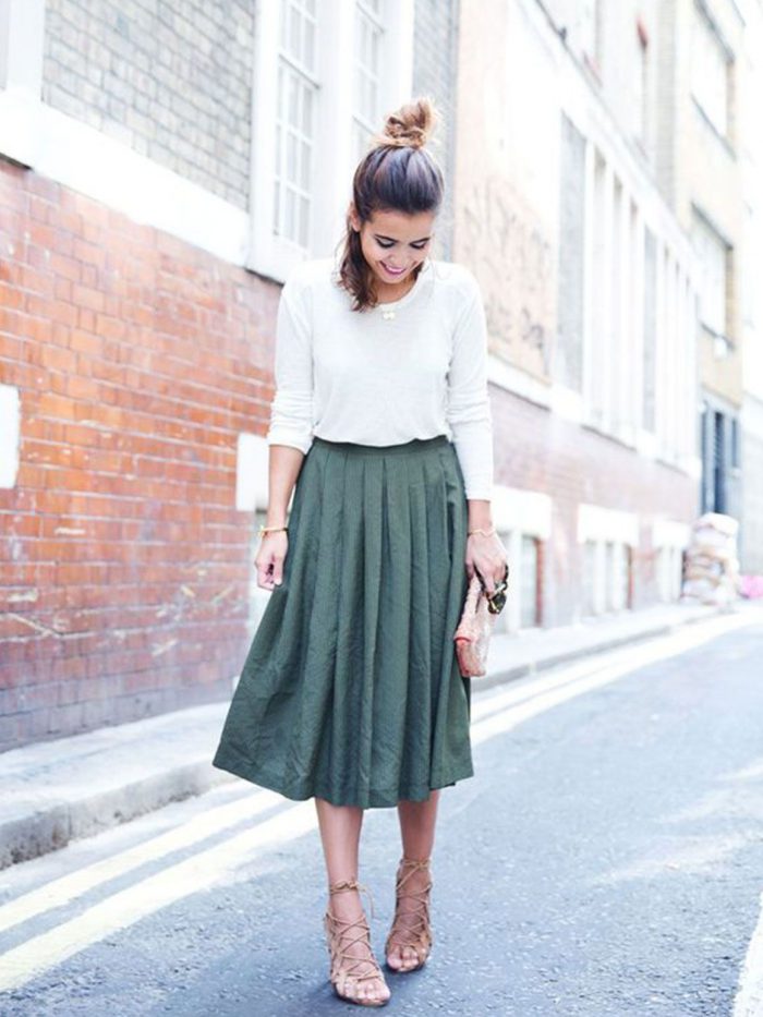 Top 36 Midi Skirts To Be In Style 2021