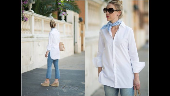 How to make button-down shirts look feminine in 2021