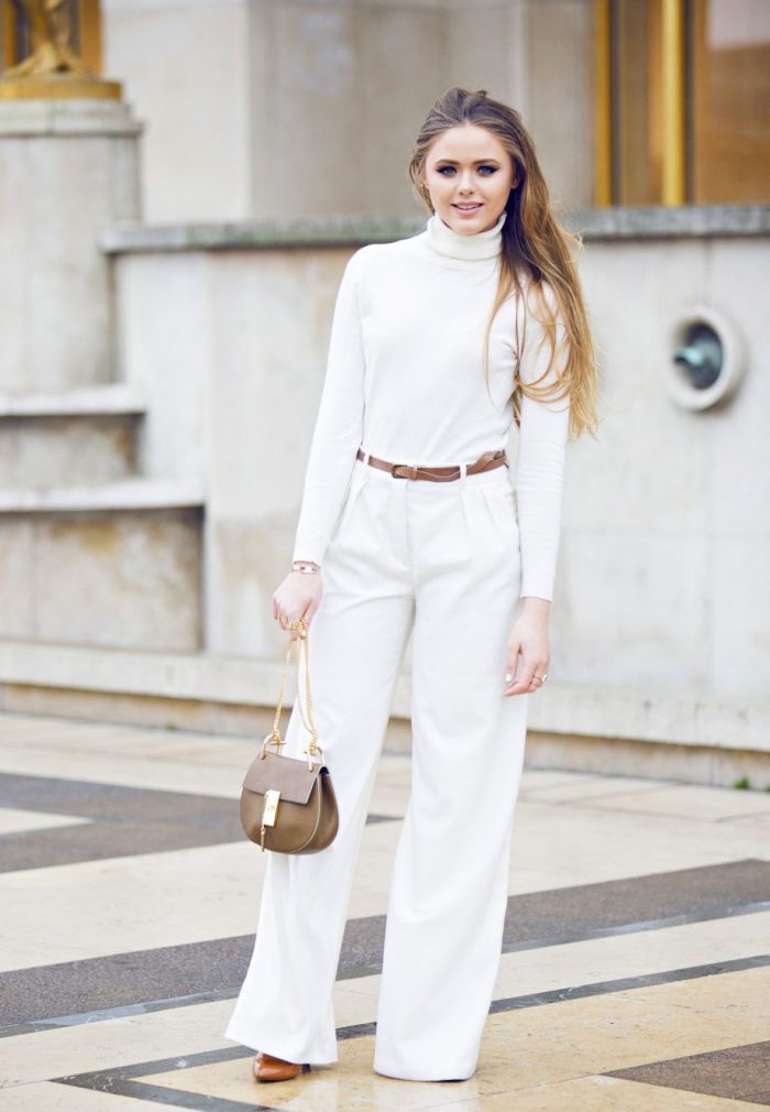 Simple and beautiful winter white outfits to wear in 2021