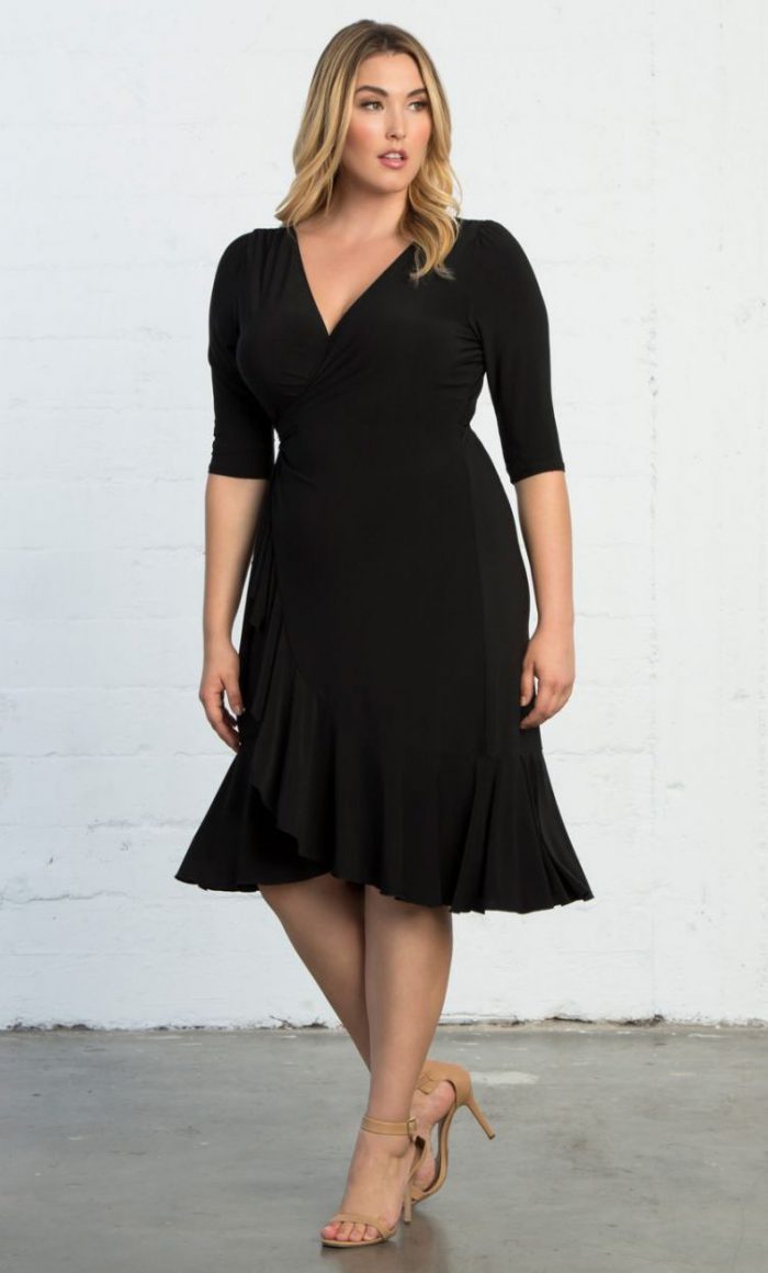 Black dresses for plus size women 2021
