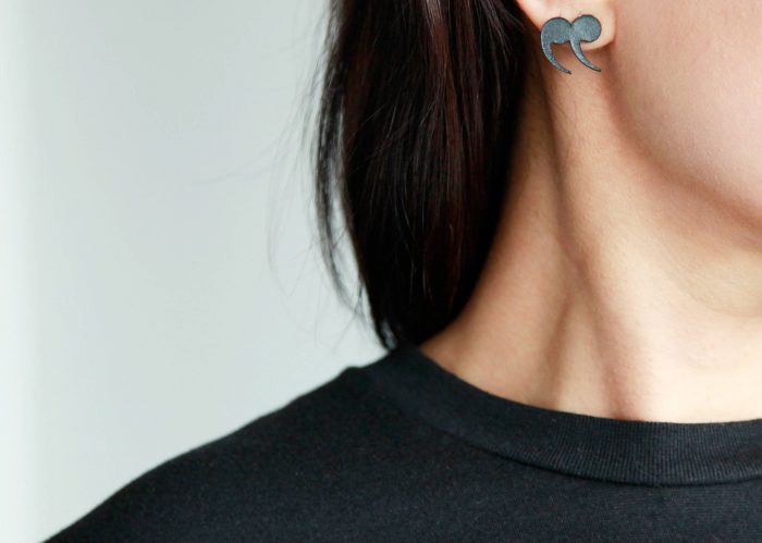 Leather earrings for women 2021