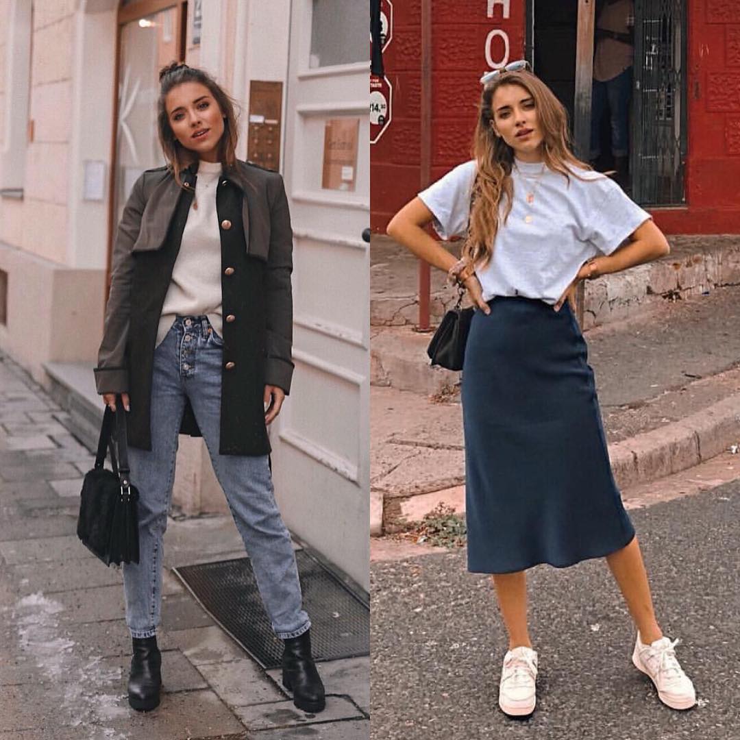 Basic casual versus dressy casual: the best combination for spring 2021