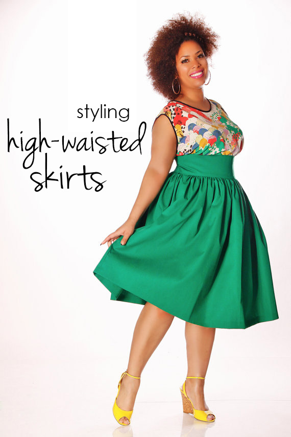 How to Wear High-Waist Skirts