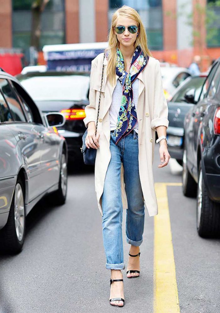 How to Wear Silk Scarves This Summer