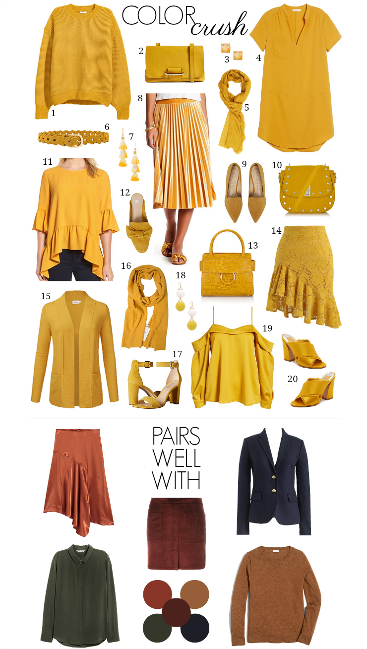 What to Wear Mustard Color