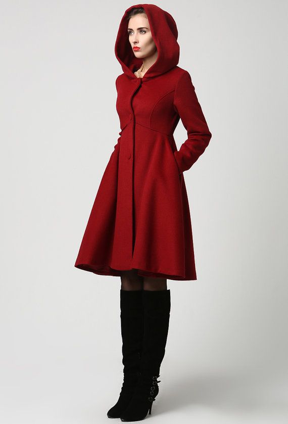 Women Red Coats