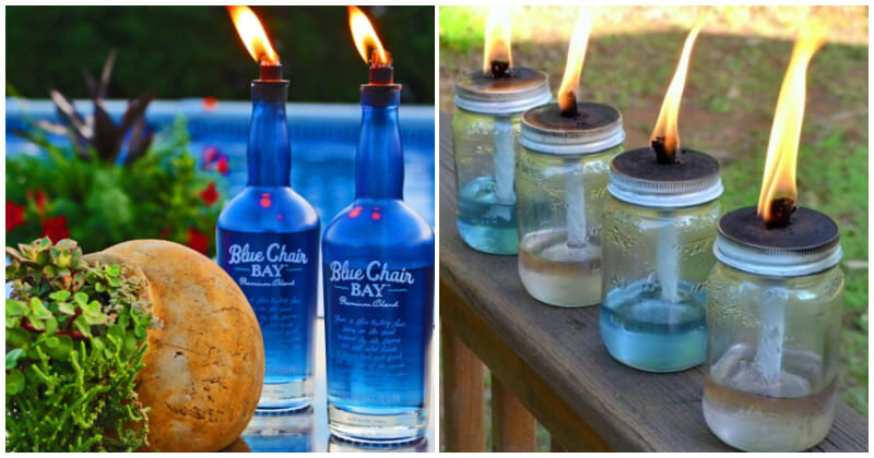 21 Best DIY Tiki Torch Ideas for your Balcony, Porch, and Garden