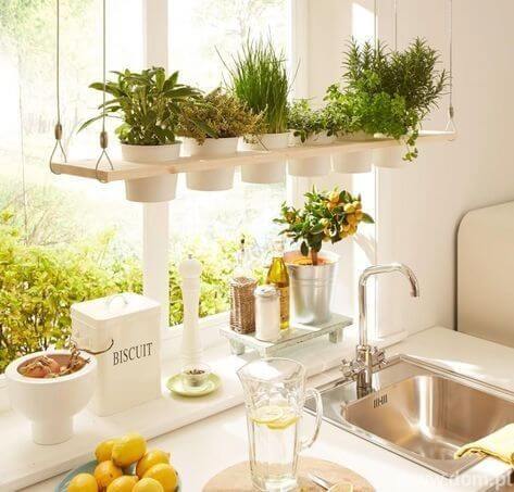 20 neat plant shelf ideas for interior windows - 143