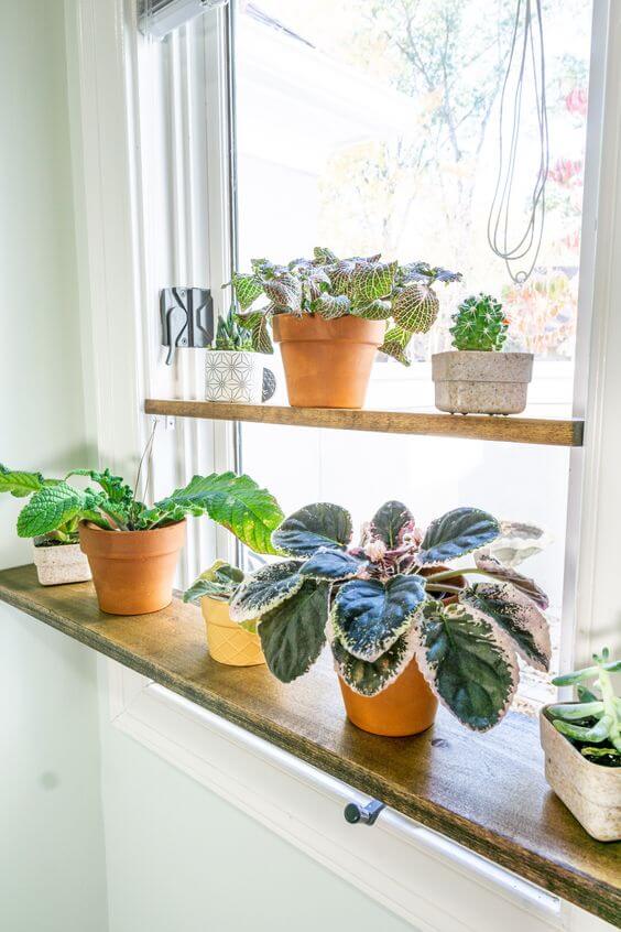 20 neat indoor plant shelving ideas - 145