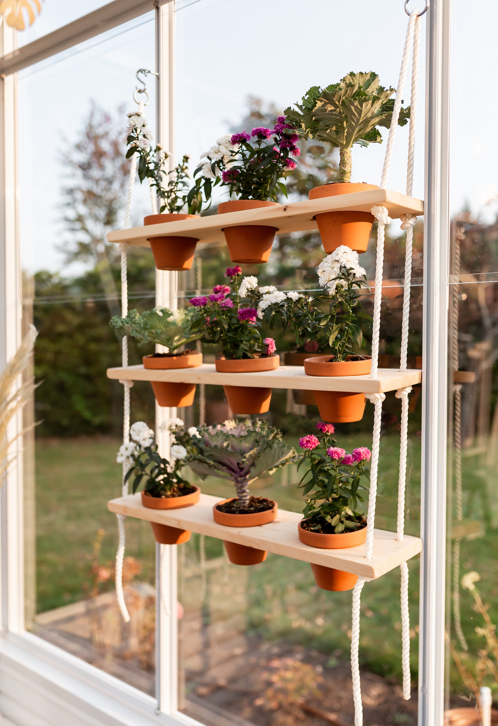 20 neat plant shelf ideas for interior windows - 149