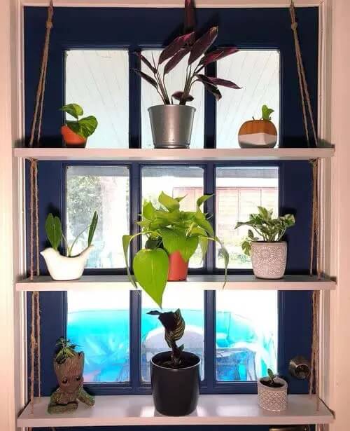 20 neat indoor plant shelving ideas - 161