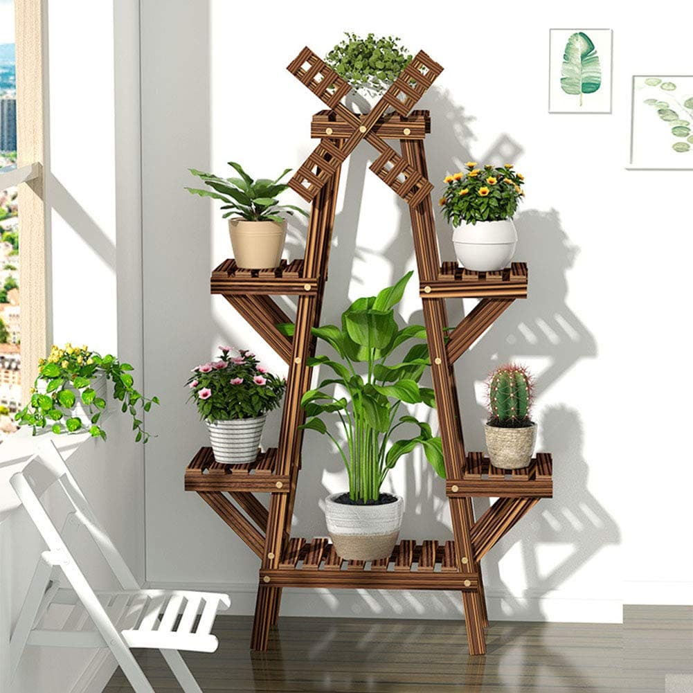 15 Stunning Indoor Ladder Planters Ideas For Your Home - 71