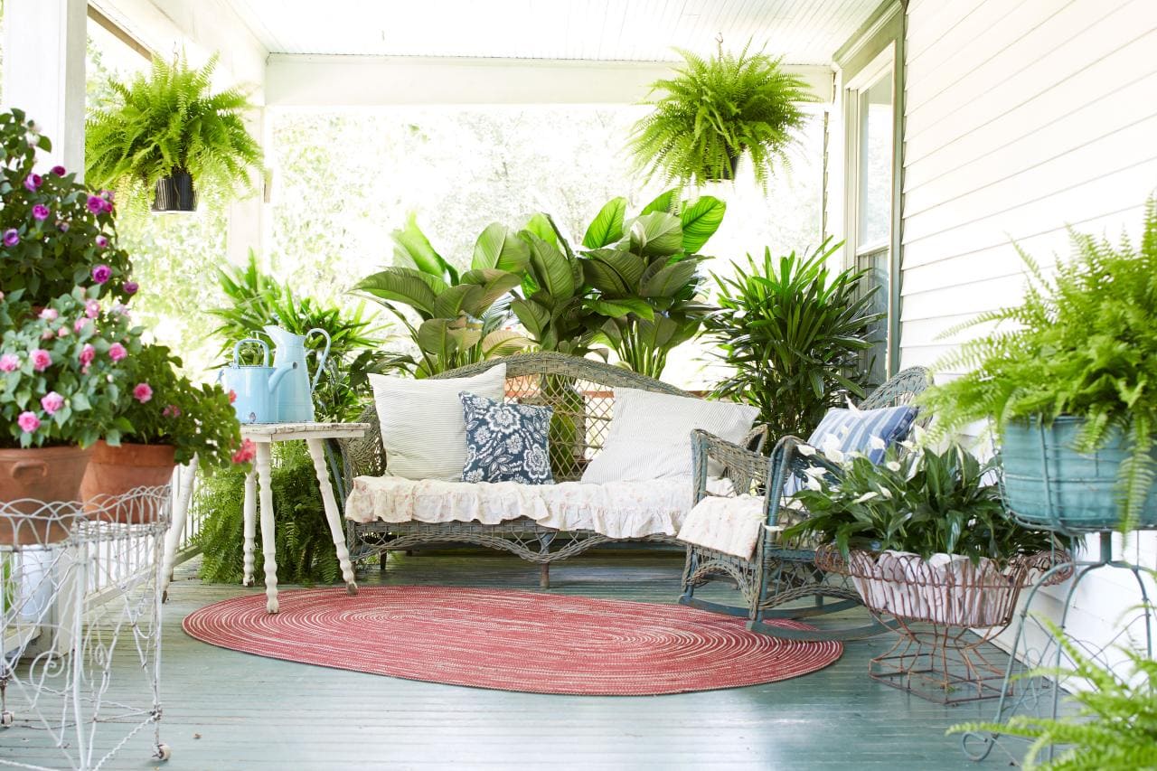 23 plant decor ideas for your porch - 79
