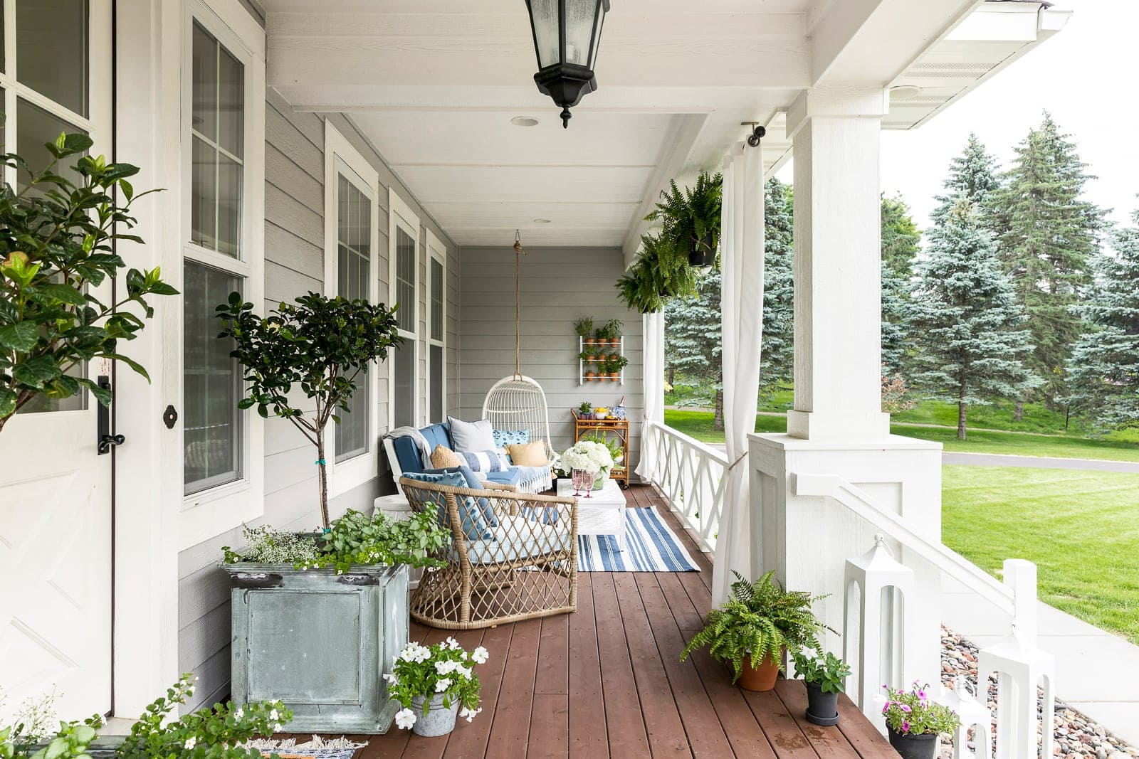 23 plant decor ideas for your porch - 73