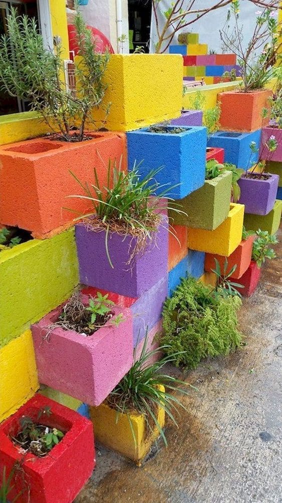 22 fantastic garden ideas from Cinder Block - 163