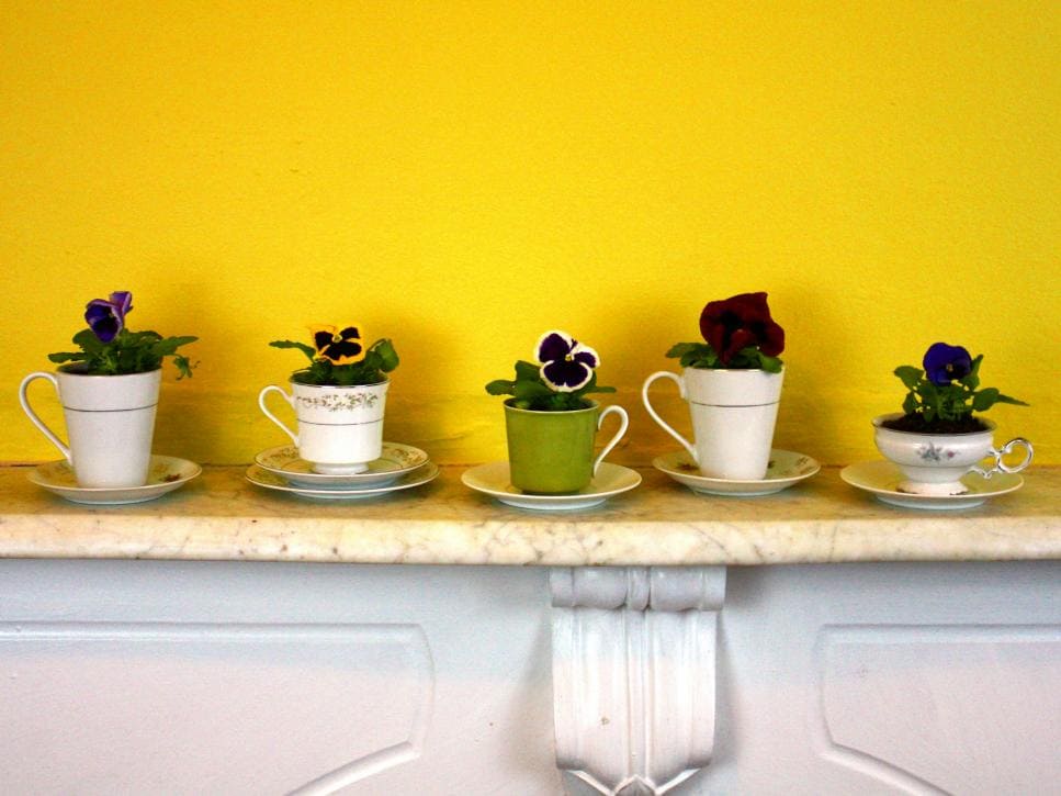 16 creative upcycled container garden, planter and vase ideas - 79