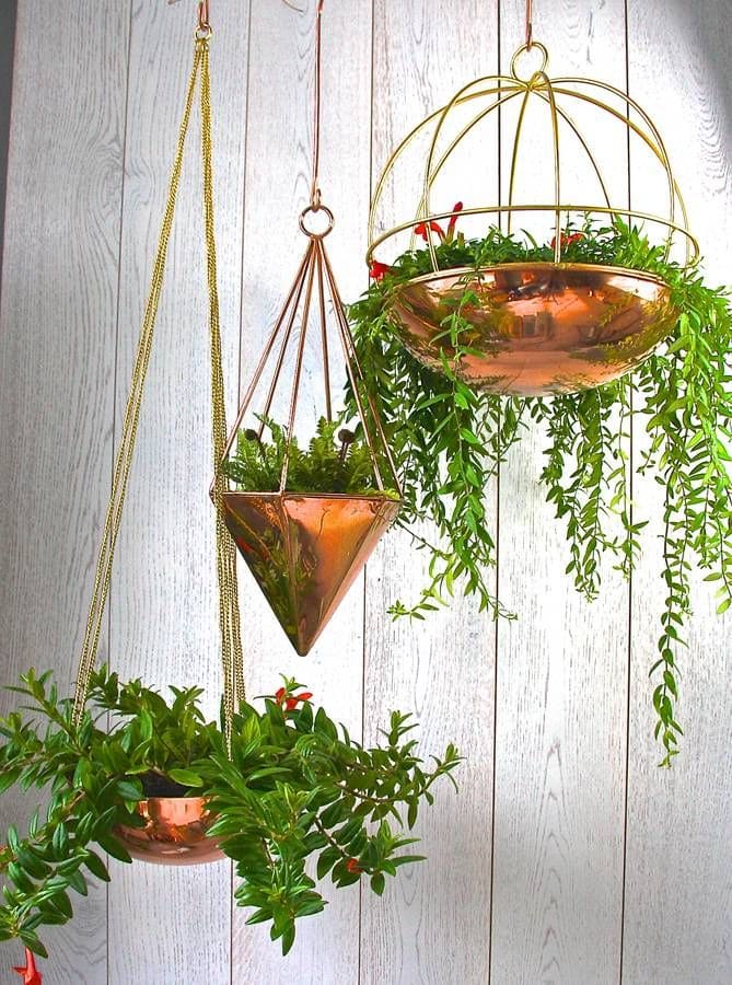 22 ideas for DIY hanging plants to decorate your house - 81