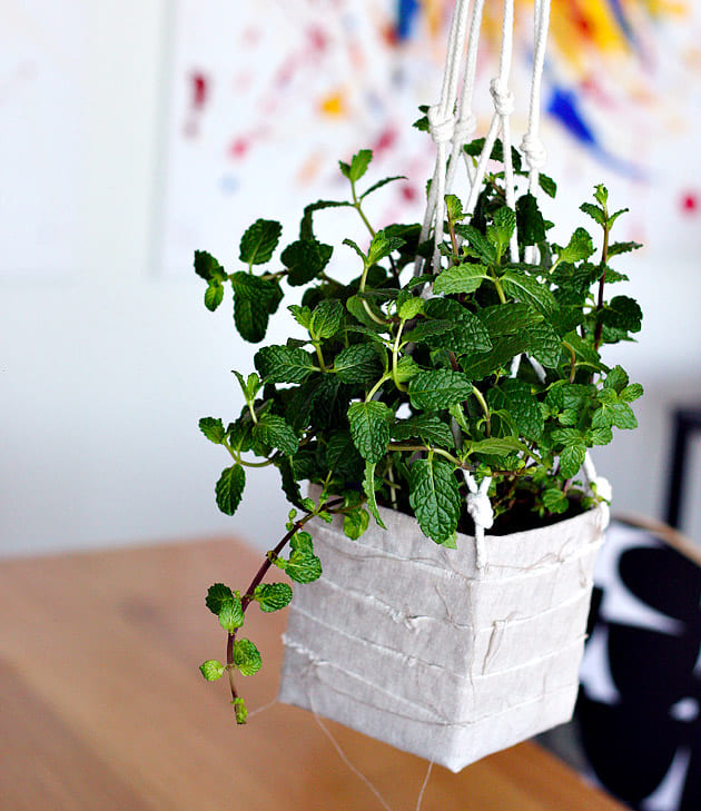 22 ideas for DIY hanging plants to decorate your house - 79