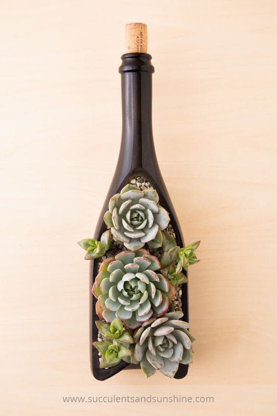 16 DIY bottle ideas to decorate your home - 77