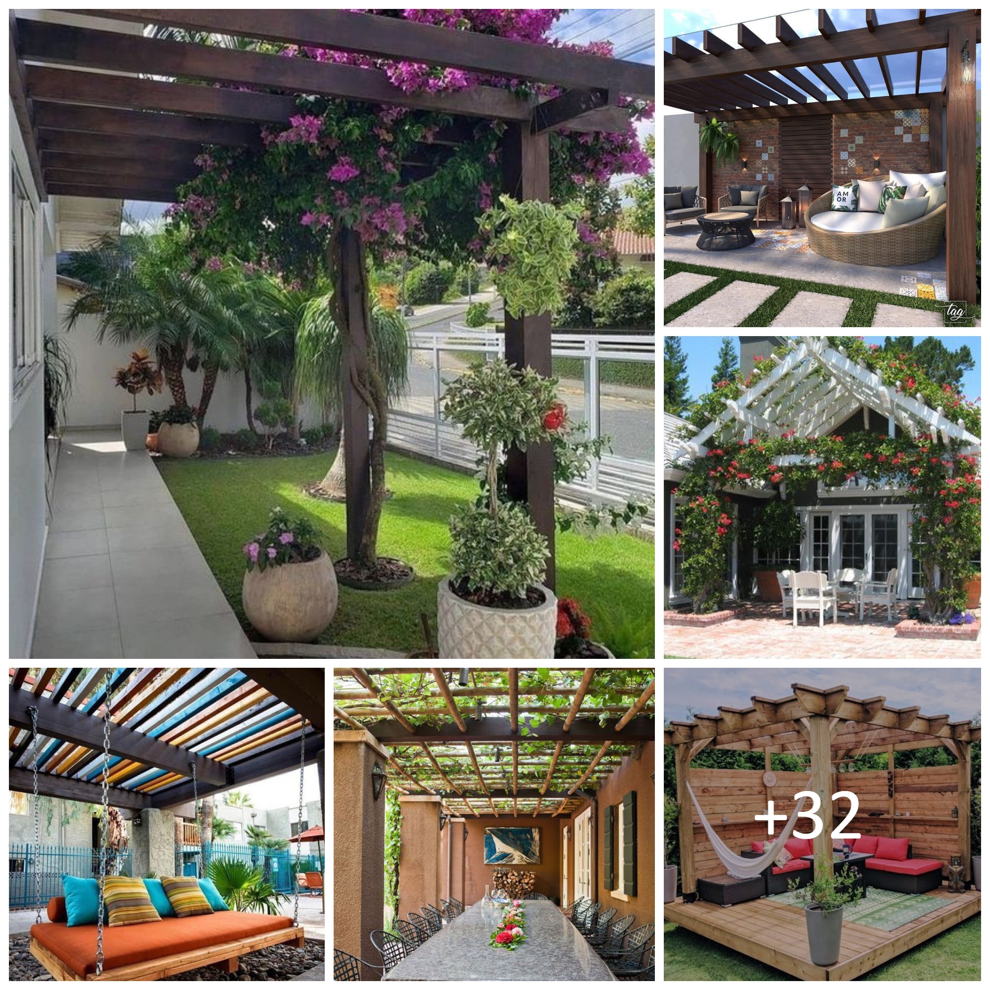 Pergola Ideas That Will Add Style and Shade to Your Backyard