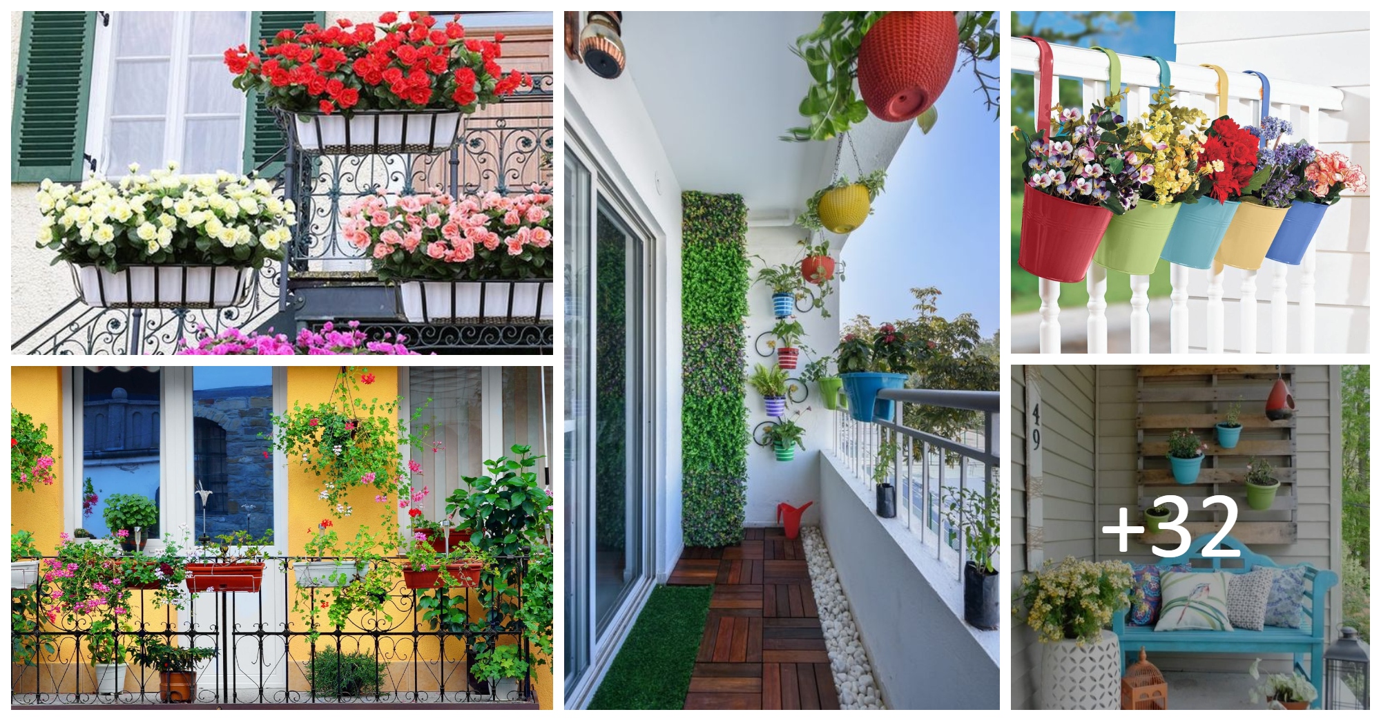 Balcony Flower Design Ideas