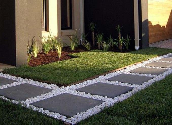 Sharp corners #whiterock #landscapebuildingideas #decorhomeideas