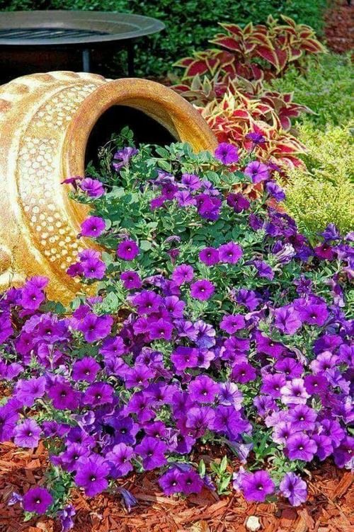 Spilled flower pot ideas on the internet 9