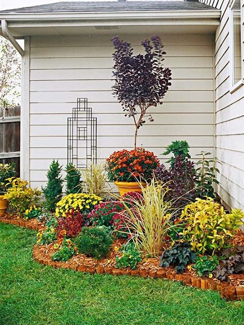 Ideas for flower beds around your home